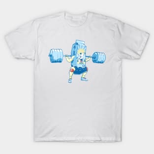 Drink milk fitness and nutrition T-Shirt